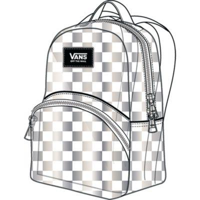 clear vans backpack