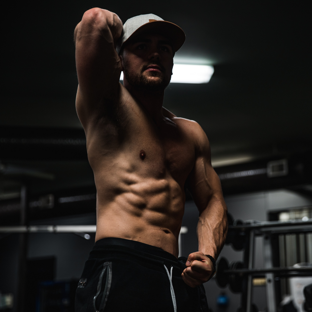 absorbing a punch with the obliques