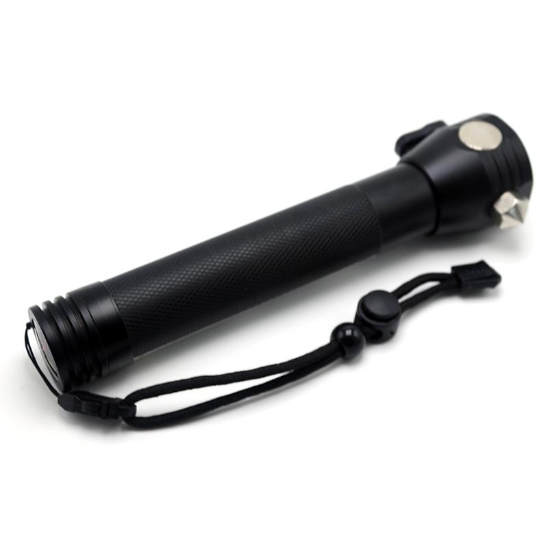 solar charge flashlight