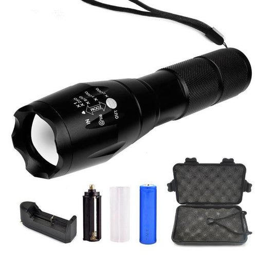 Manual 3-LED Hand Crank Emergency Flashlight – Survival Cat