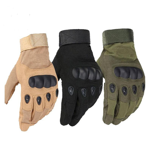 Hard Knuckle Tactical Gloves Fingerless Military Half Finger - XG-TG2