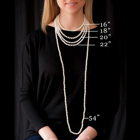 A Guide To Styling The Classic Single Pearl Necklace