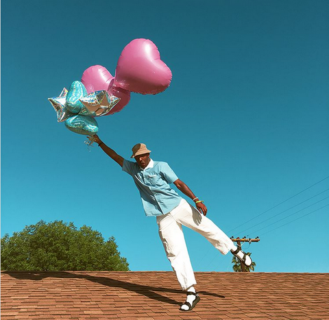 tyler the creator in suicoke @feliciathegoat