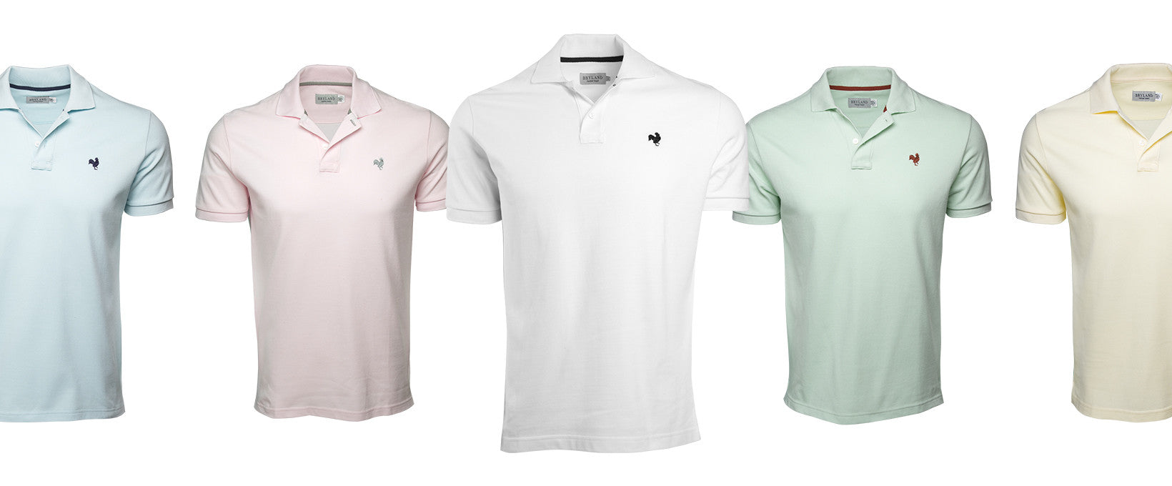 Spring brings new colors to our Polo Shirts