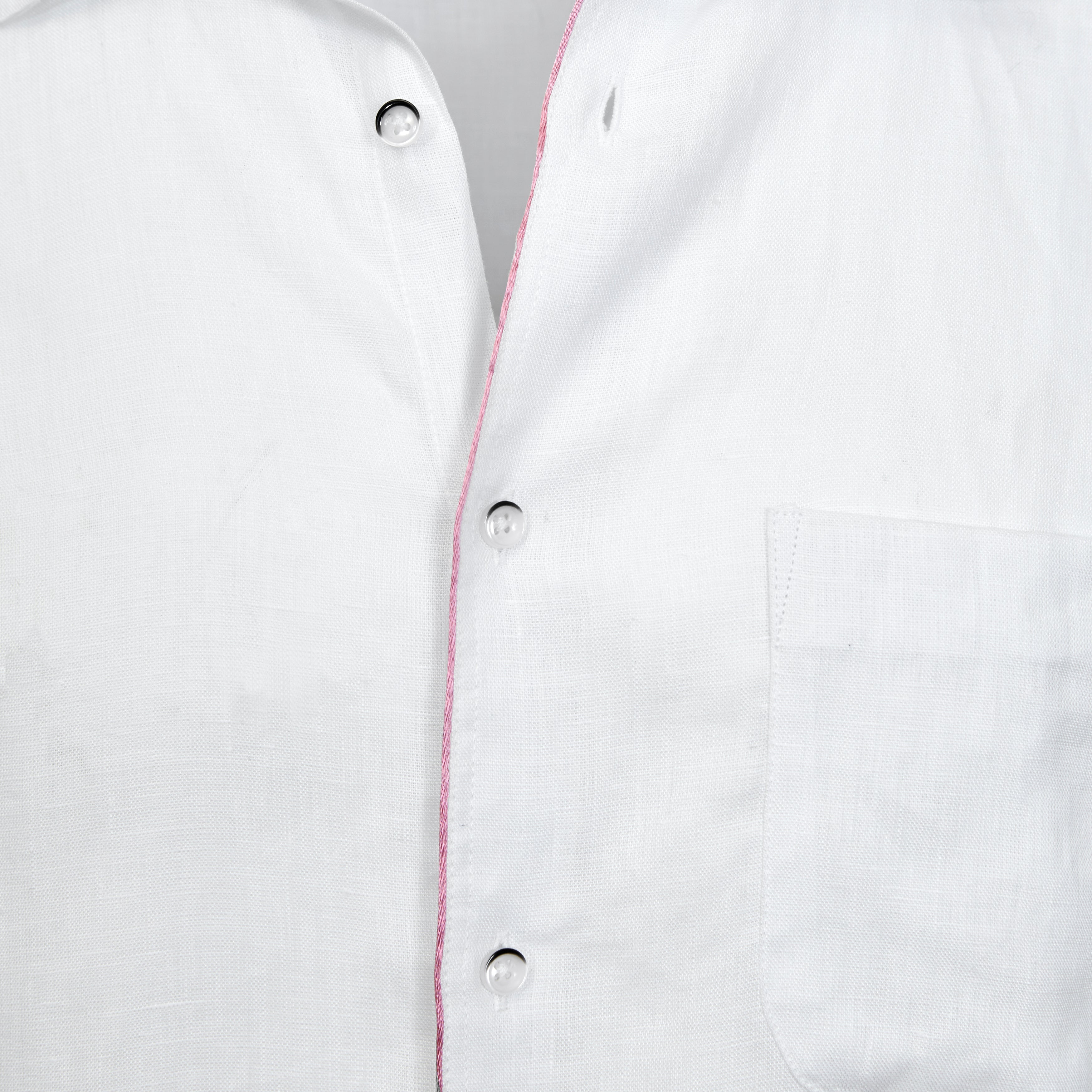 Seaduction Linen Shirt - Pink Sand