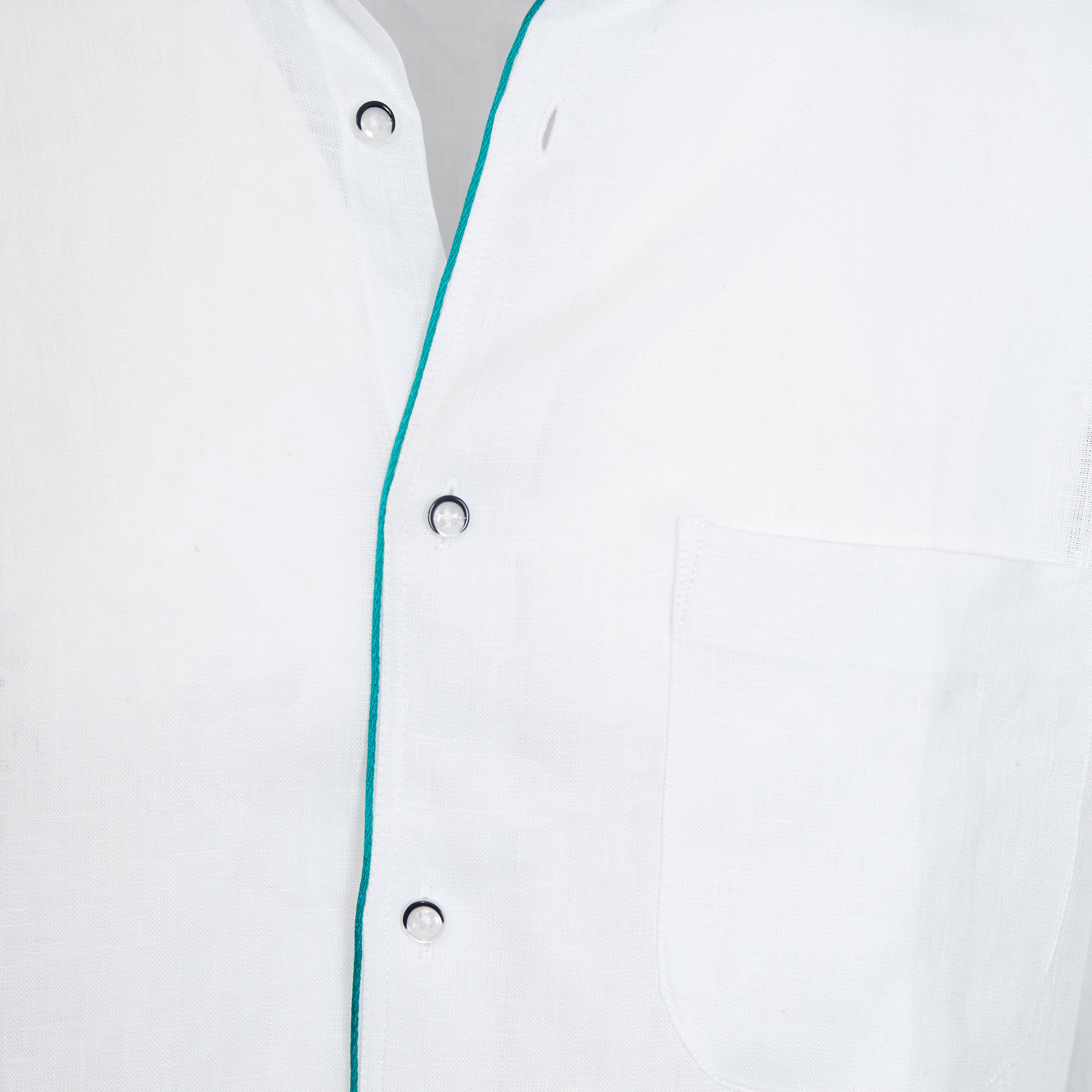 Seaduction Linen Shirt - Sea Green