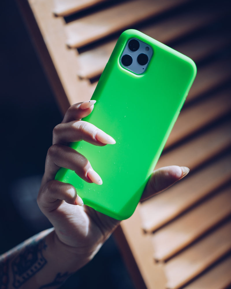Neon Green Silicone Iphone Case Felony Case