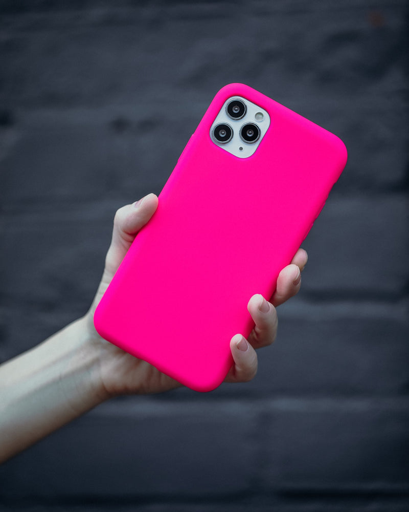 Neon Pink Silicone Iphone Case Felony Case