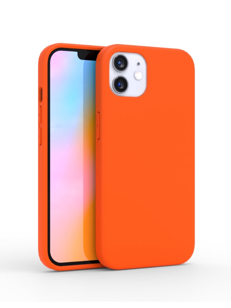 Neon Orange Silicone iPhone Case