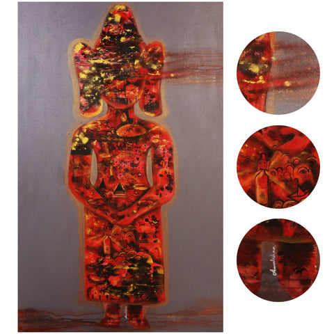 Acrylic-Buddhism-Painting