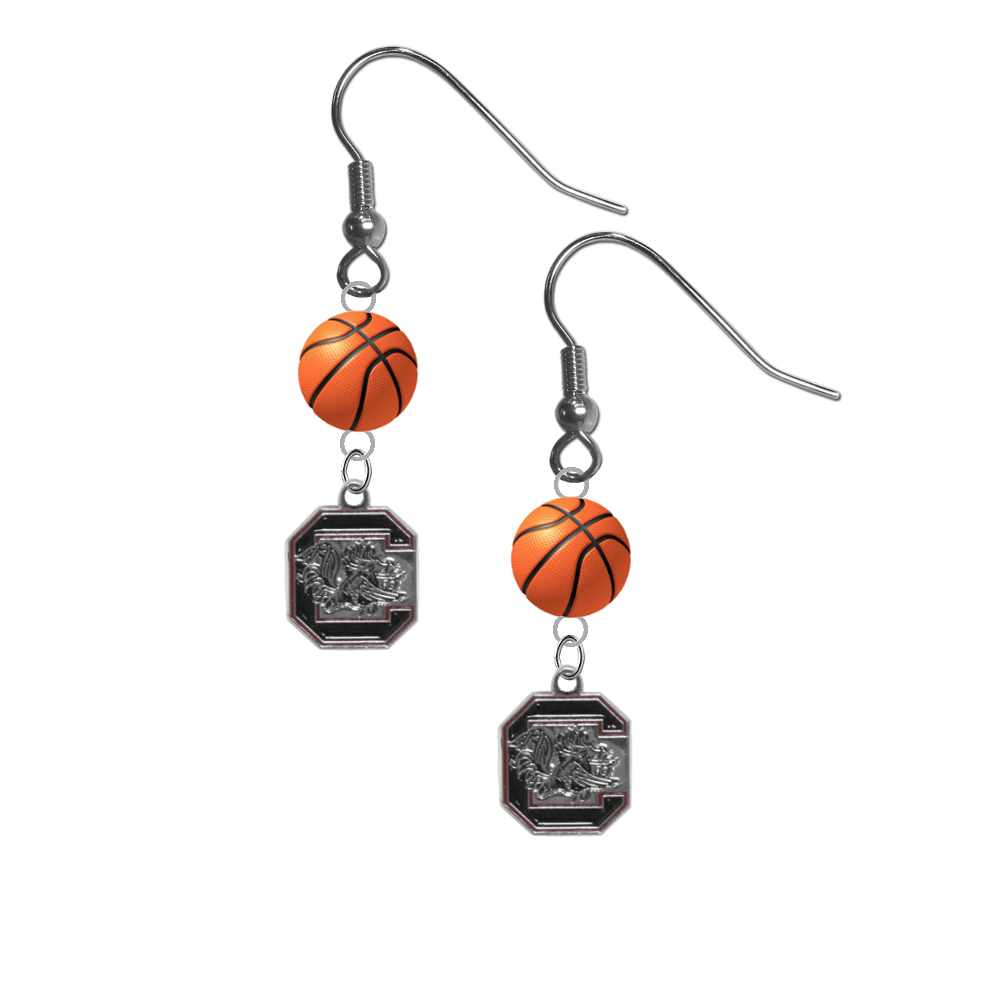 South Carolina Gamecocks NCAA Basketball Dangle Earrings ...