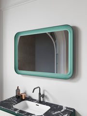 Traveler double sink bathroom vanity 54. Vanities leather