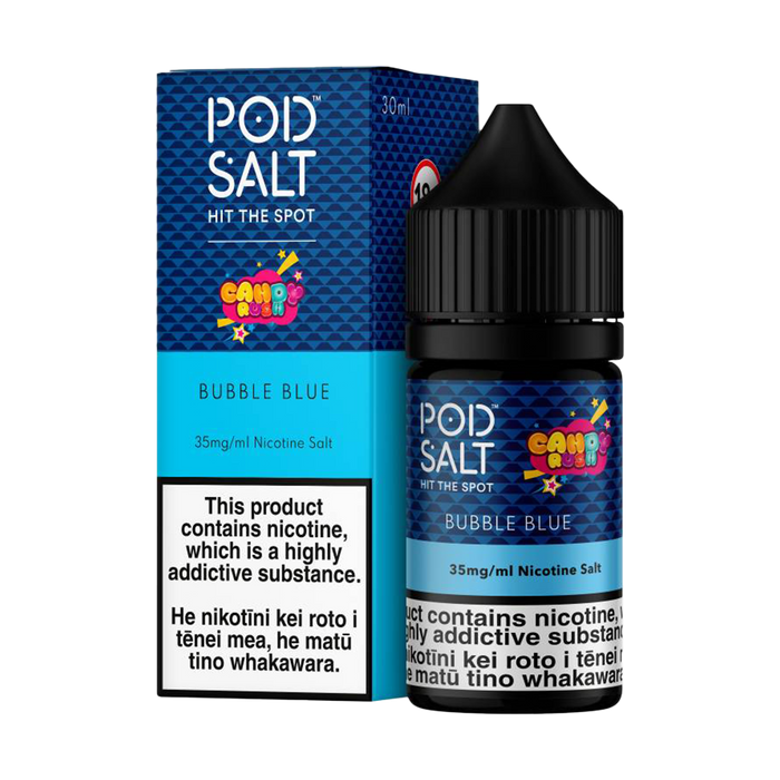 Pod Salt Fusions Bubble Blue | Candy Rush