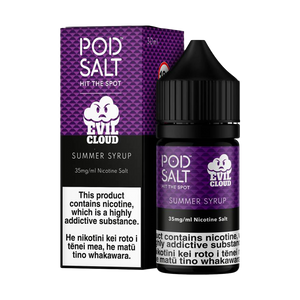 Pod Salt Fusions Summer Syrup | Evil Cloud