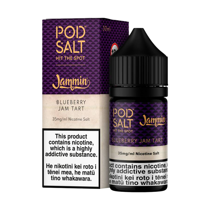 Pod Salt Fusions Blueberry Jam Tart | Jammin