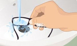 Step 5 to Cleaning Glasses