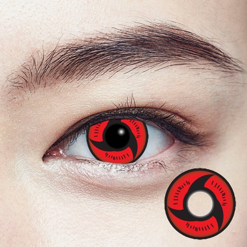 geolica naruto itachi s mangekyou sharingan cosplay halloween sin chew optics geolica crazy lens cp s2 naruto itachi s mangekyou sharingan 2 box