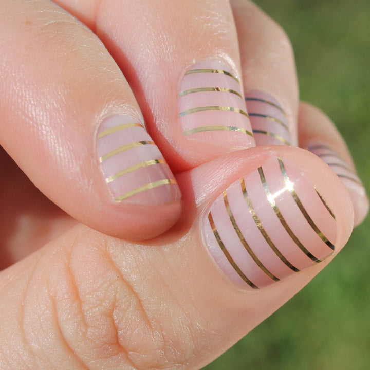 Solid Gold Nail Wraps – So Gloss