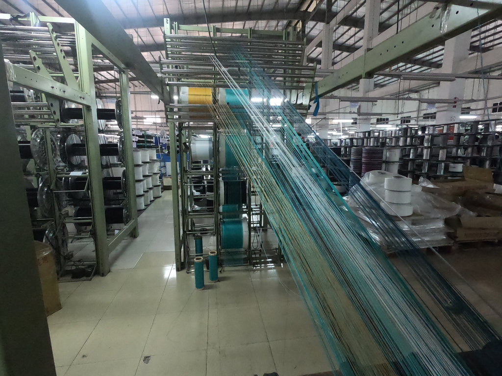 Factory where the webbing is made.