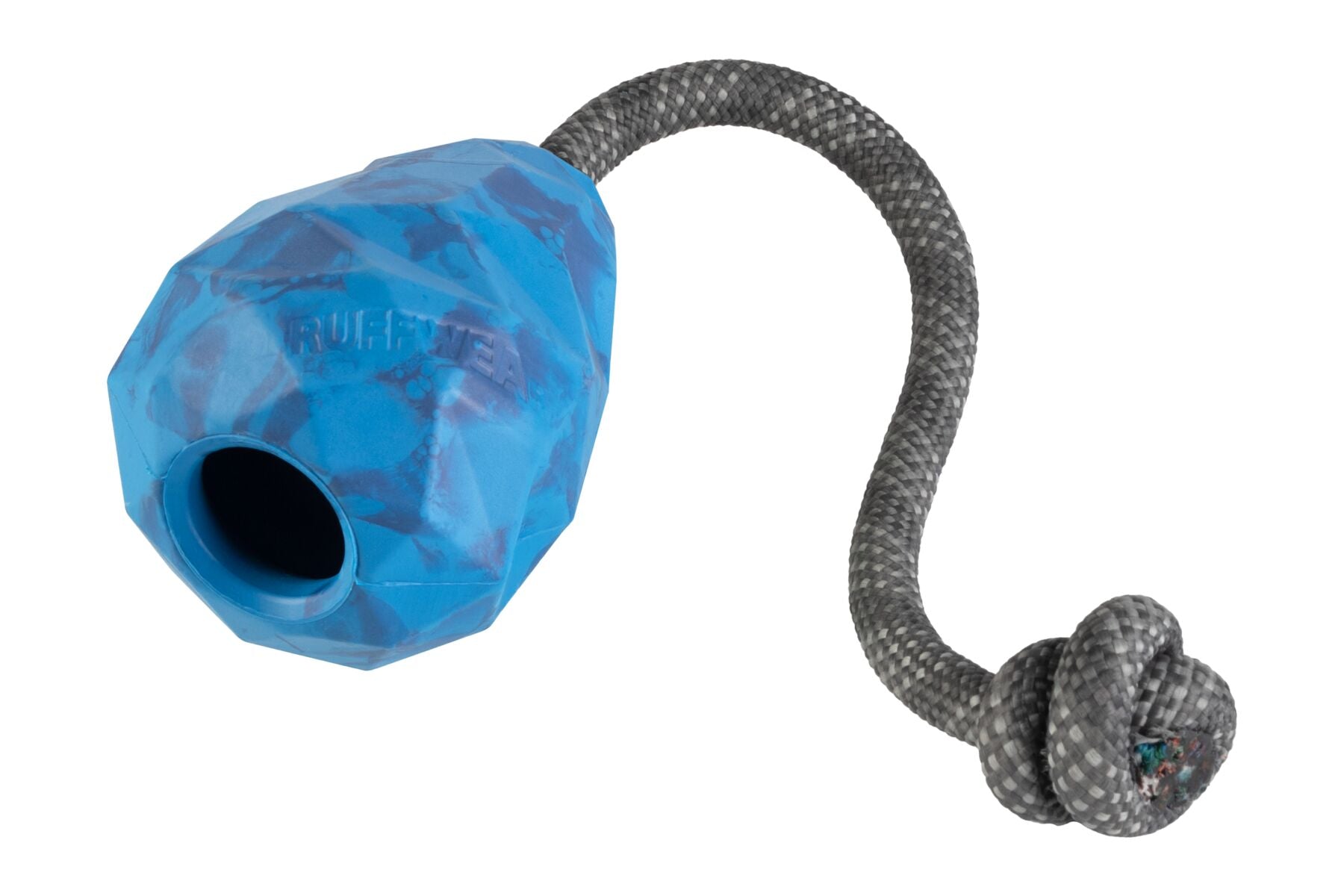 A Ruffwear Huck-a-Cone™ toy in Blue Pool color. 