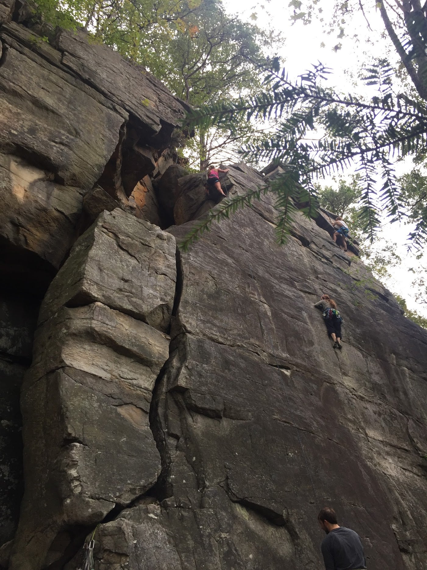 rock climbing new river gorge