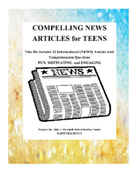 Compelling News Articles for Teenagers