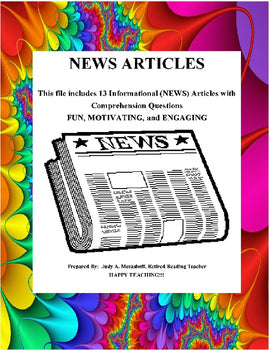 Informational News Articles for Teens