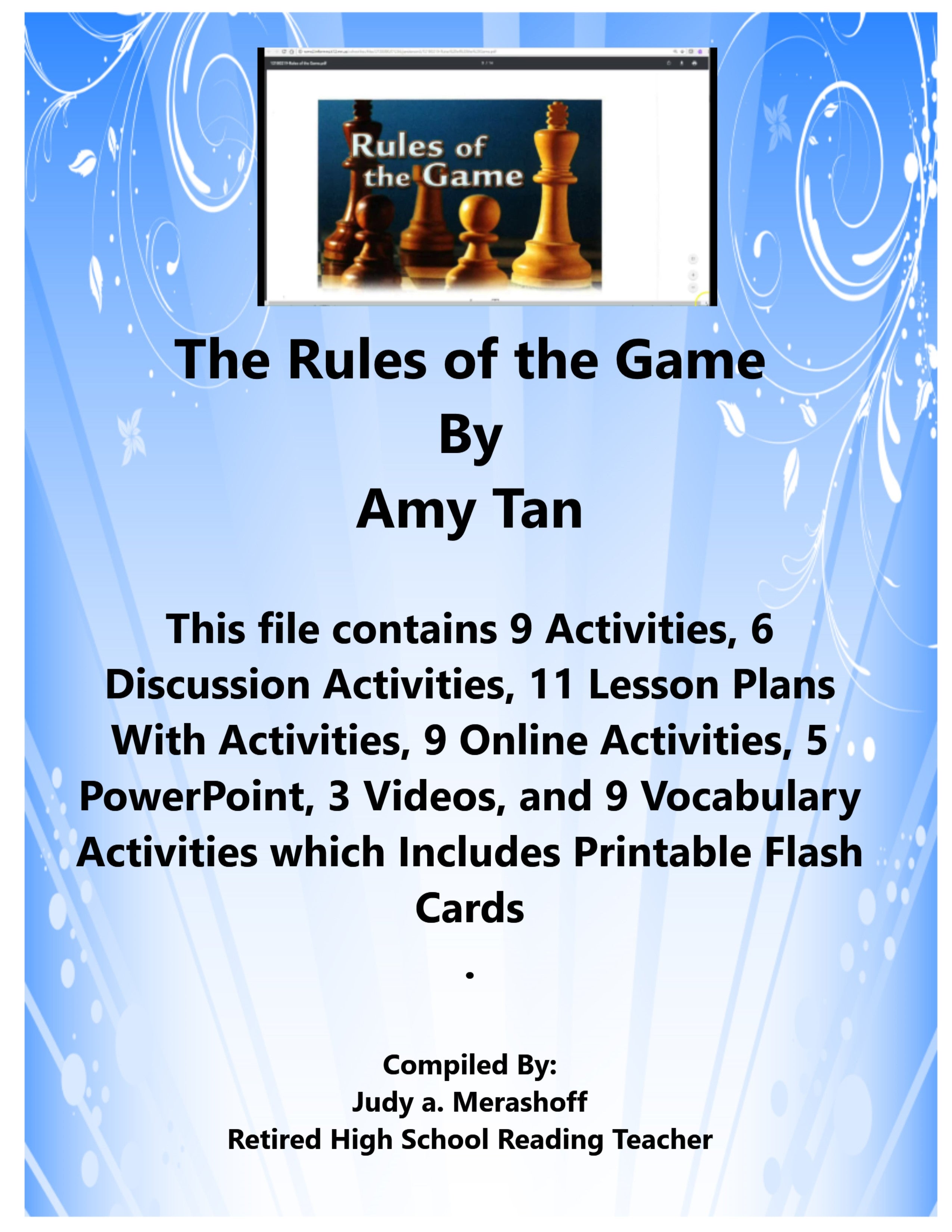 rules of the game assignment