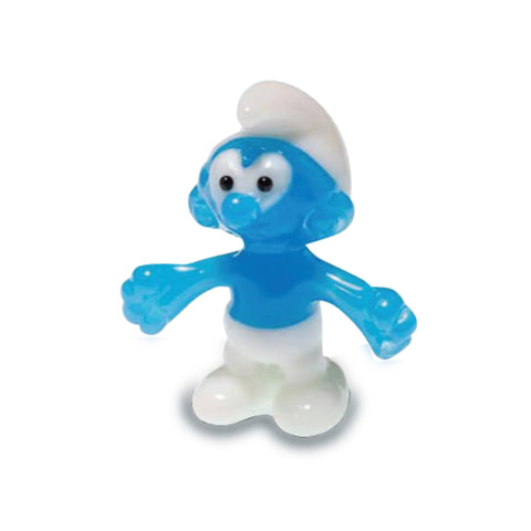 miniature smurf figurines