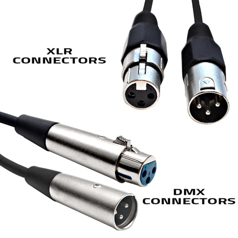 DMX vs XLR cables