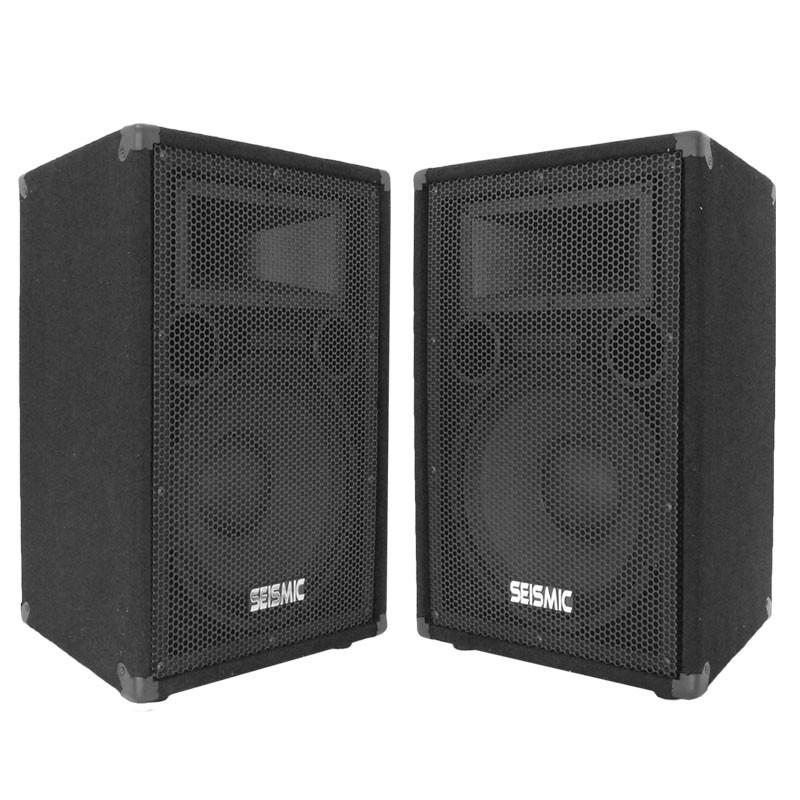 Pair Dual 12 Inch PA Speakers with 