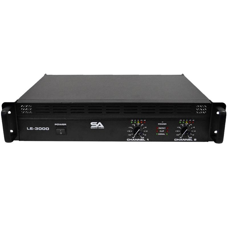 LE 3000 Power Amplifier  with 3000 watts Amp  seismicaudio