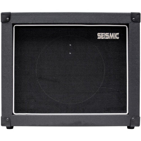 Black Tolex With Black Cloth Grill Empty 1x12 Guitar Cabinet