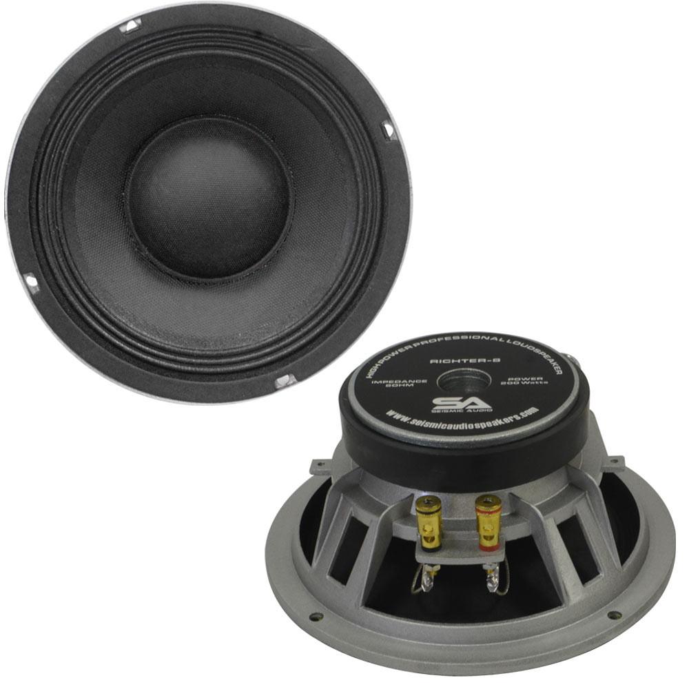 Pair of 8 Inch Speakers | 8 Inch Speakers | Replacement 8 Inch Speakers