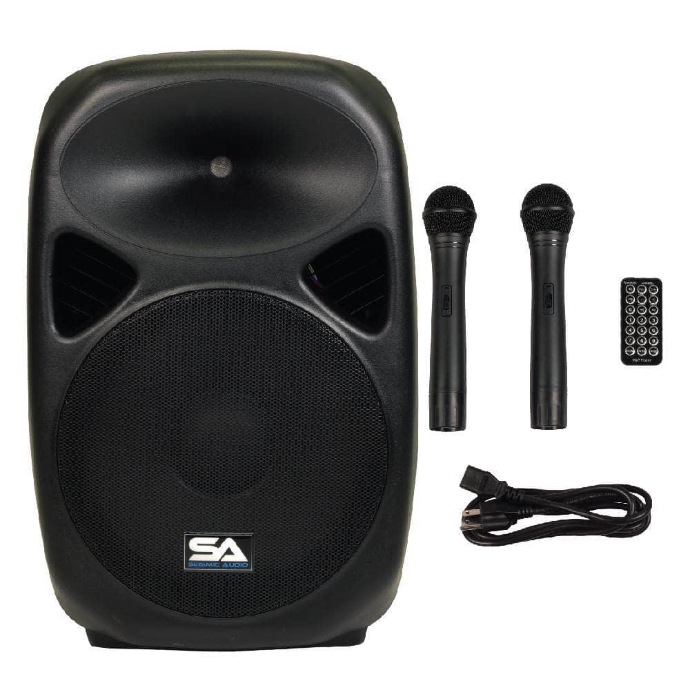 Portable Powered 15 Inch PA Speaker 