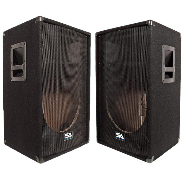 Seismic Audio Empty 212 Guitar Speaker Cabinet 2x12 Pa Dj Pro