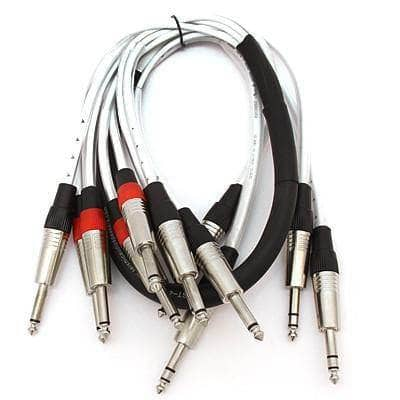 Seismic Audio 15 Feet Sast 4 8 15 4 Channel 1 4 Trs Insert Snake Cable To 8 1 4 Ts Stage Studio Cables Kolenik Recording Snakes