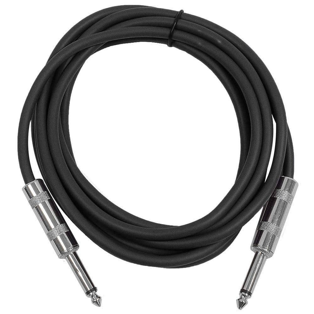 SASTSX-10 | Black | 10 Foot | TS to TS | Patch Cable – Seismic Audio