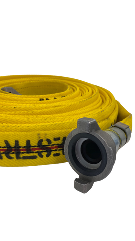 2-1/2 X 50 FT SINGLE-JACKET INDUSTRIAL & FORESTRY FIRE HOSE ASSEMBLY –  Associated Fire Safety Group