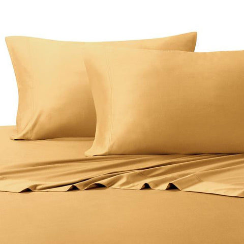 bamboo sheets in gold