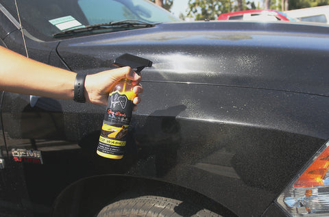 HIGH PERFORMANCE CLEANING WAX IN AN AEROSOL CAN