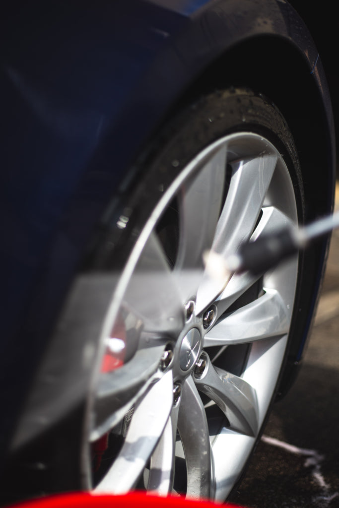 Car Detailing - Pre Rinse Wheels