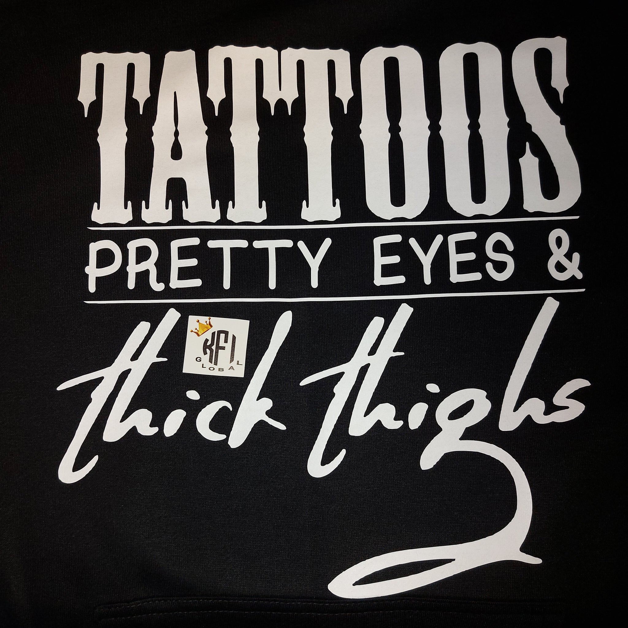 Tattoos Pretty Eyes  Thick Thighs Tank  Fitness Racerback Tank   Constantly Varied Gear