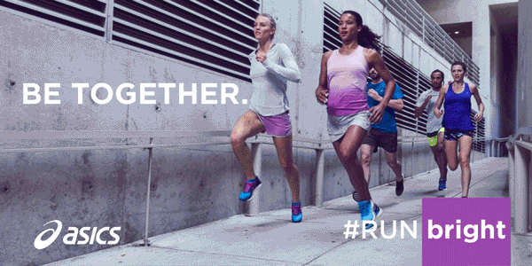 National Running Safety Month - RIA Asics Be Together
