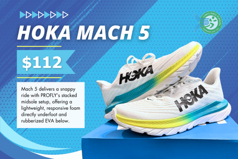 HOKA Mach 5 Clearance Running Shoe Exclusive at Confluence Running