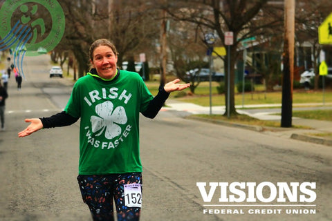 IRISH, I was faster short story about the St Pat's 4 Miler