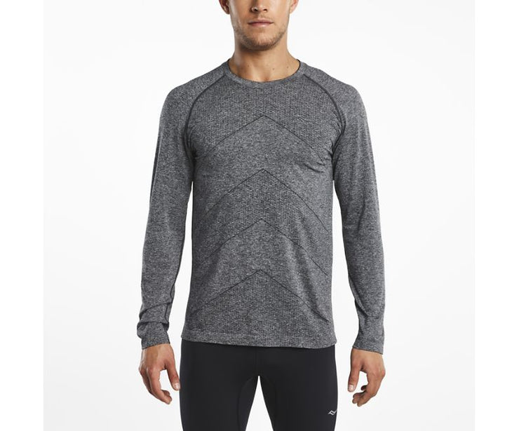 saucony men's dash seamless long sleeve