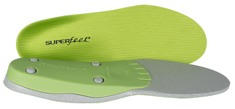 green superfeet arch support