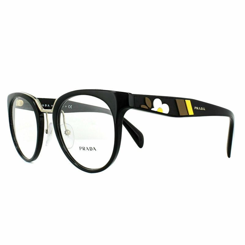 prada black frame glasses