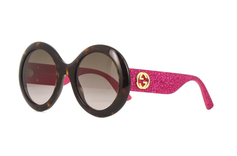 gucci havana pink sunglasses